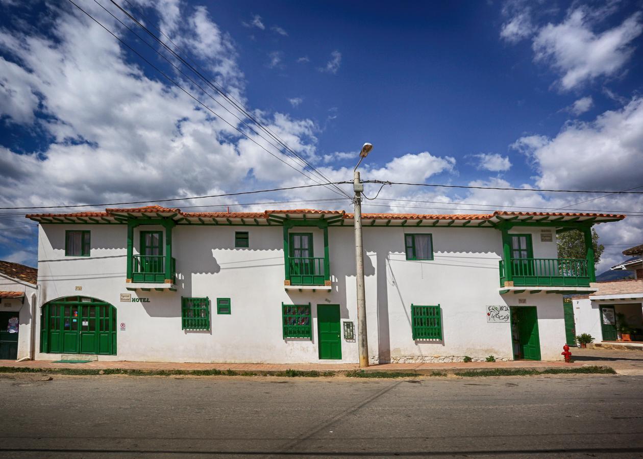 Отель Esquina Colonial Вилья-де-Лейва Экстерьер фото